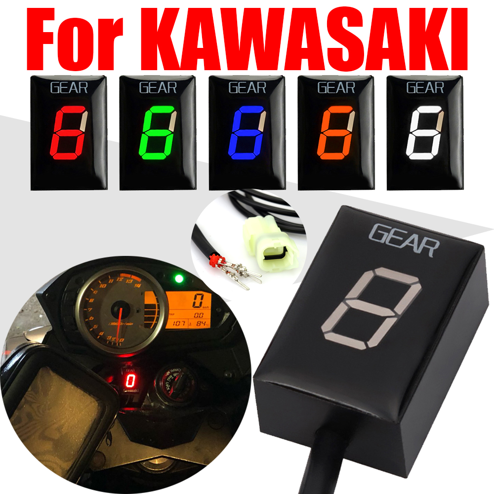 Motorcycle Gear Indicator - For Kawasaki ER6N ER-6F Z1000SX Z1000