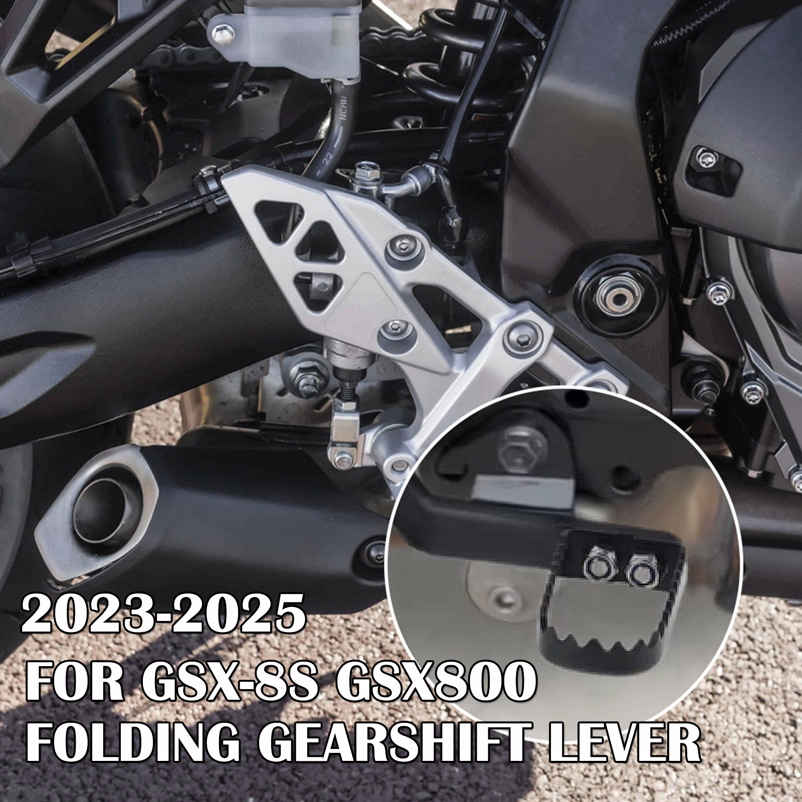 Motorcycle Gear Pedal - GSX8S GSX 8S New Motorcycle Folding