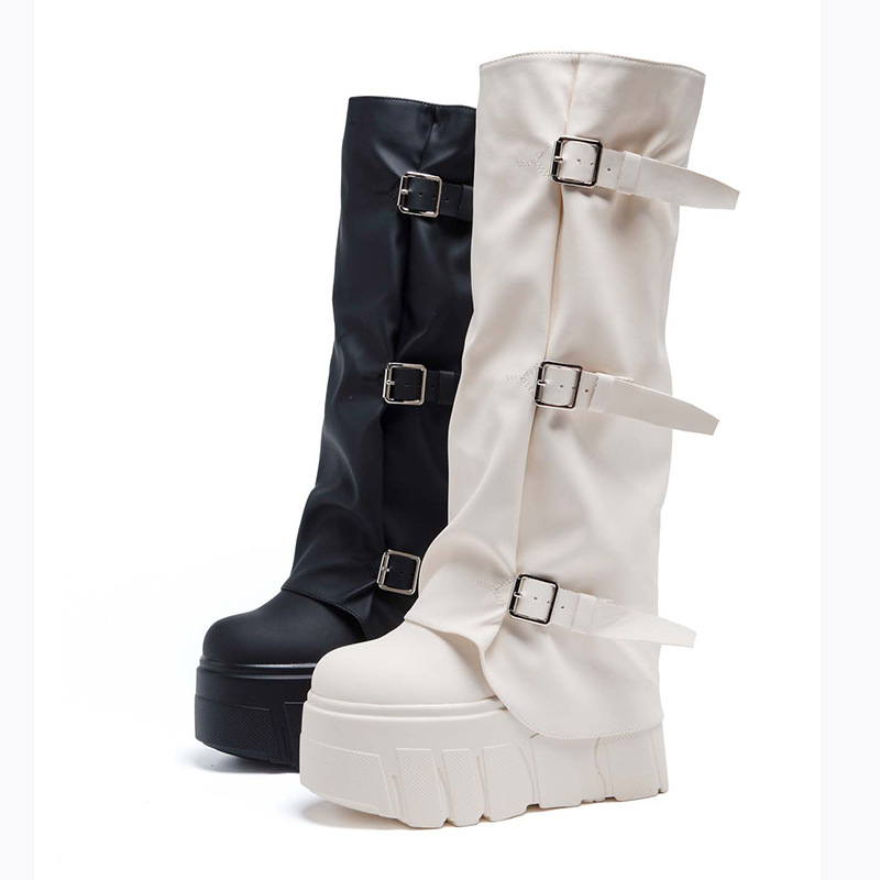 14cm Heel Knee High Boots Plat – Riding Boot Short recenzja i cena