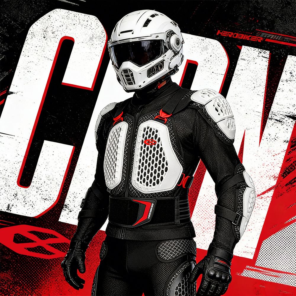 Motorcycle Jacket Men's Biker  – Motorcycle Gear Jacket recenzja i cena
