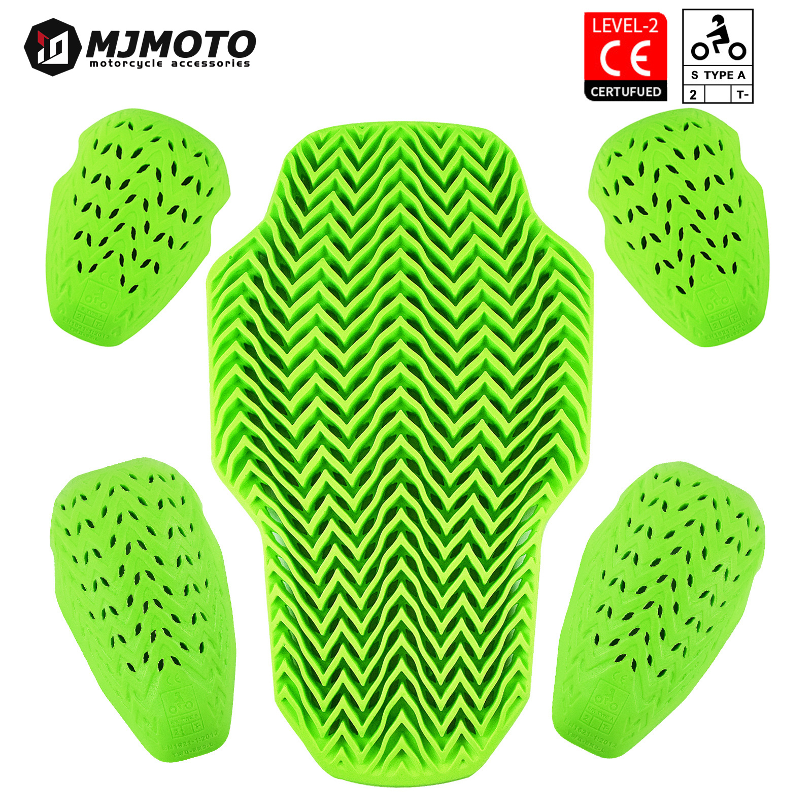Green Motorcycle CE Level 2 Pr – Motorcycle Gear Jacket recenzja i cena