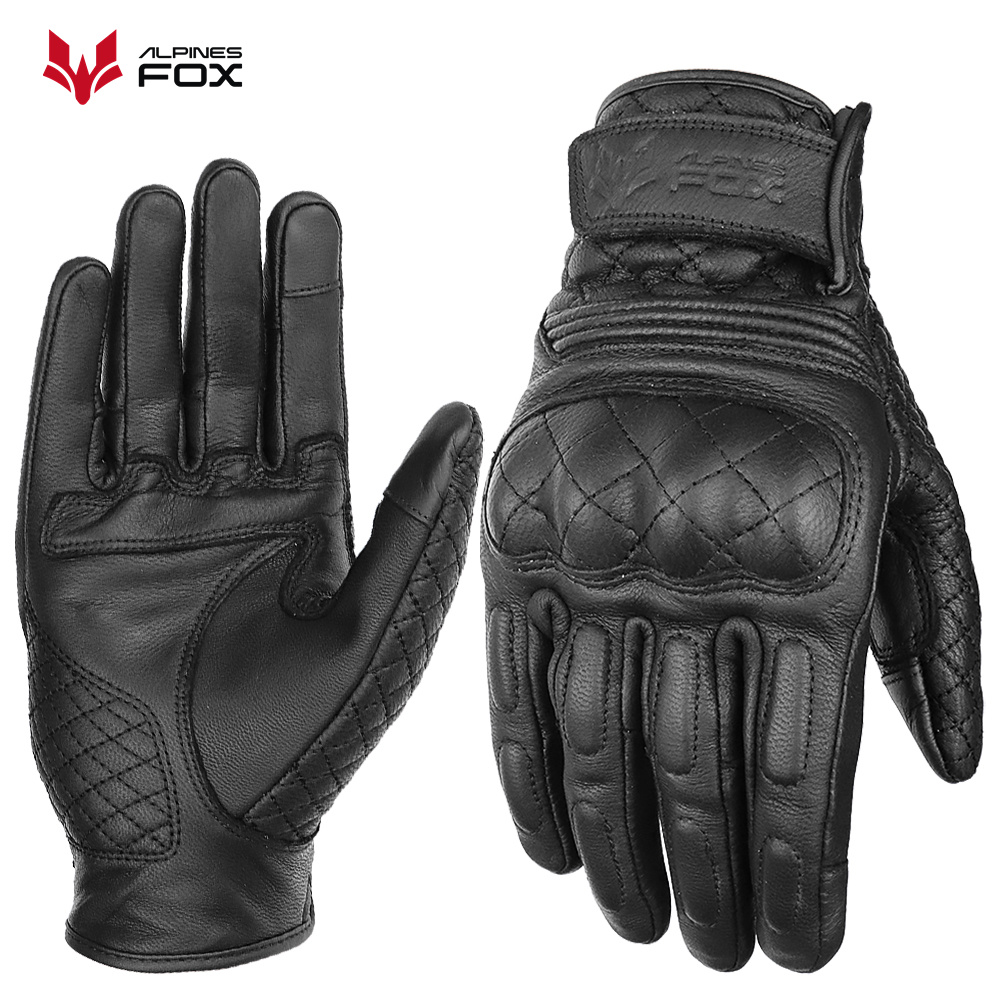 Retro Motorcycle Gloves Real L – Motorcycle Gear Equipment recenzja i cena