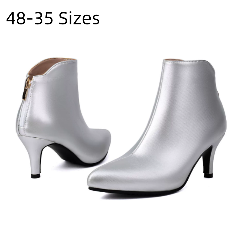 Lady 48 Gold Silver Red Thin H – Riding Boot Short recenzja i cena