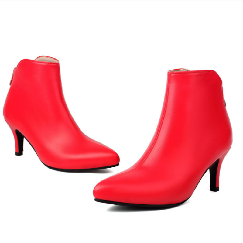 Lady 48 Gold Silver Red Thin H – Riding Boot Short recenzja i cena