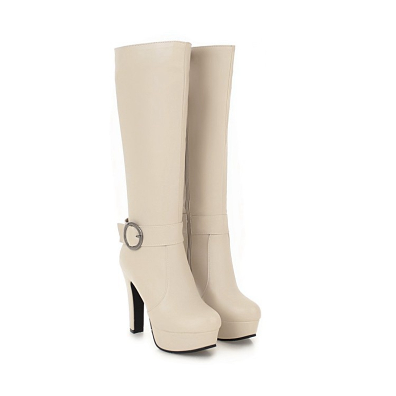 Knee High Boots Women Fashion  – Riding Boot Short recenzja i cena