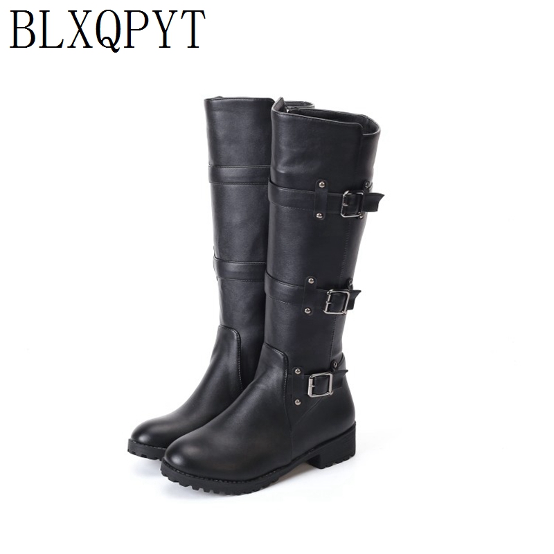 BLXQPYT Knee High Boots Women  – Riding Boot Short recenzja i cena
