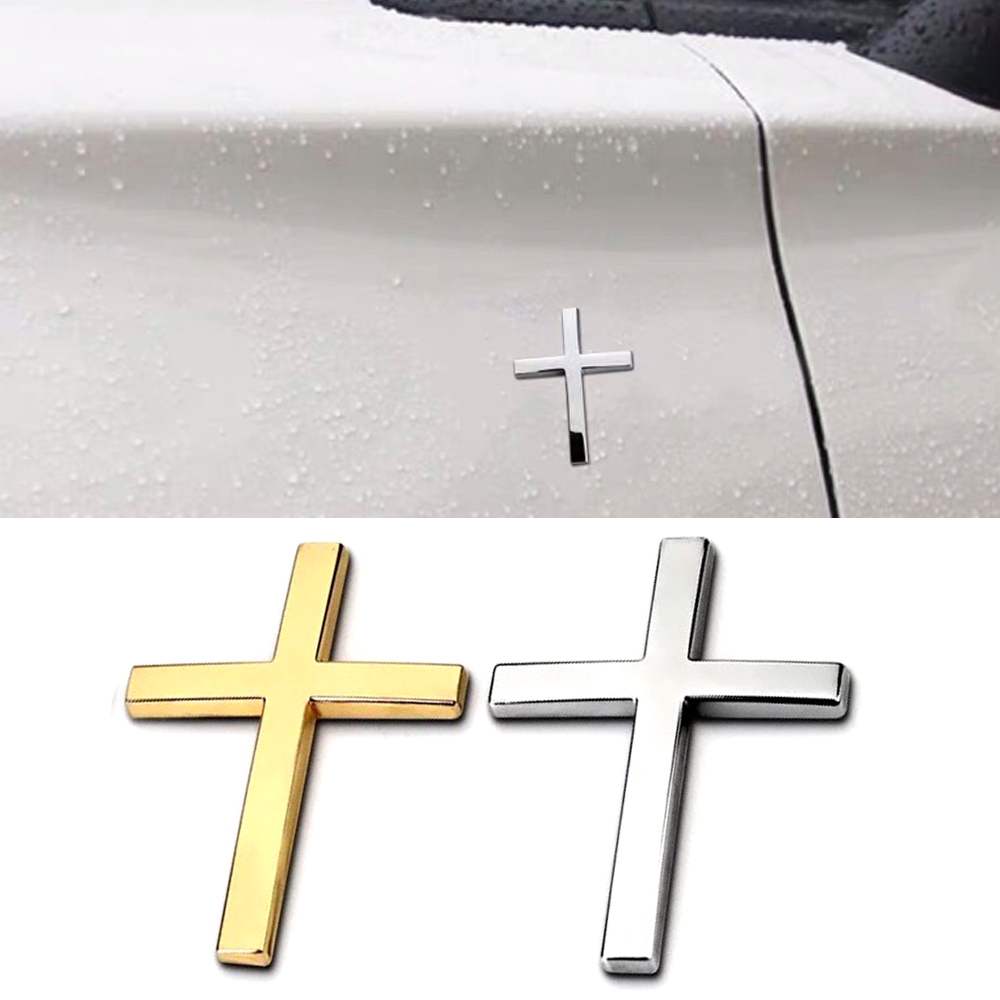 Black Silver Gold Cross Chrome – Motorcycle Gear Logo recenzja i cena
