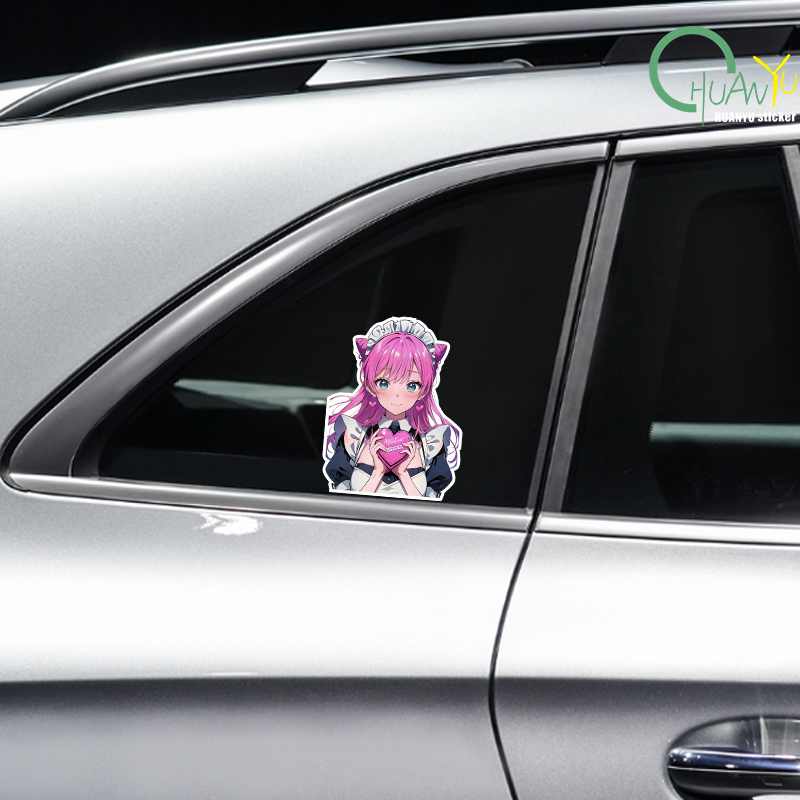 JDM Cute Girl Anime Car Sticke – Motorcycle Gear Equipment recenzja i cena