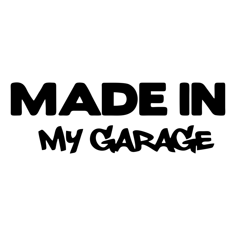 17.8*5.9CM MADE IN MY GARAGE F – Motorcycle Gear Equipment recenzja i cena