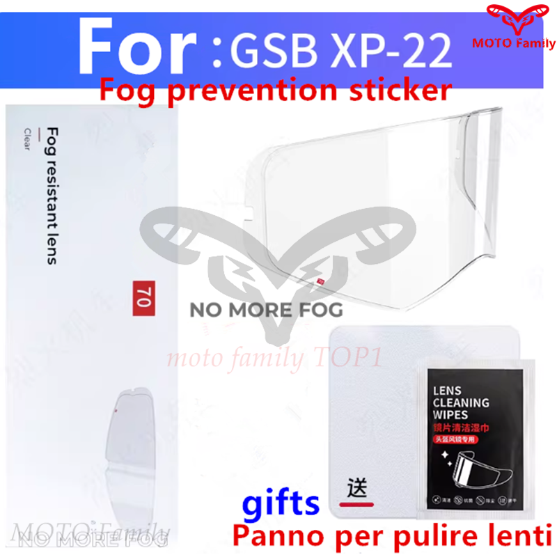 GSB XP-22 Helmet Special Lens  – Motorcycle Gear Equipment recenzja i cena