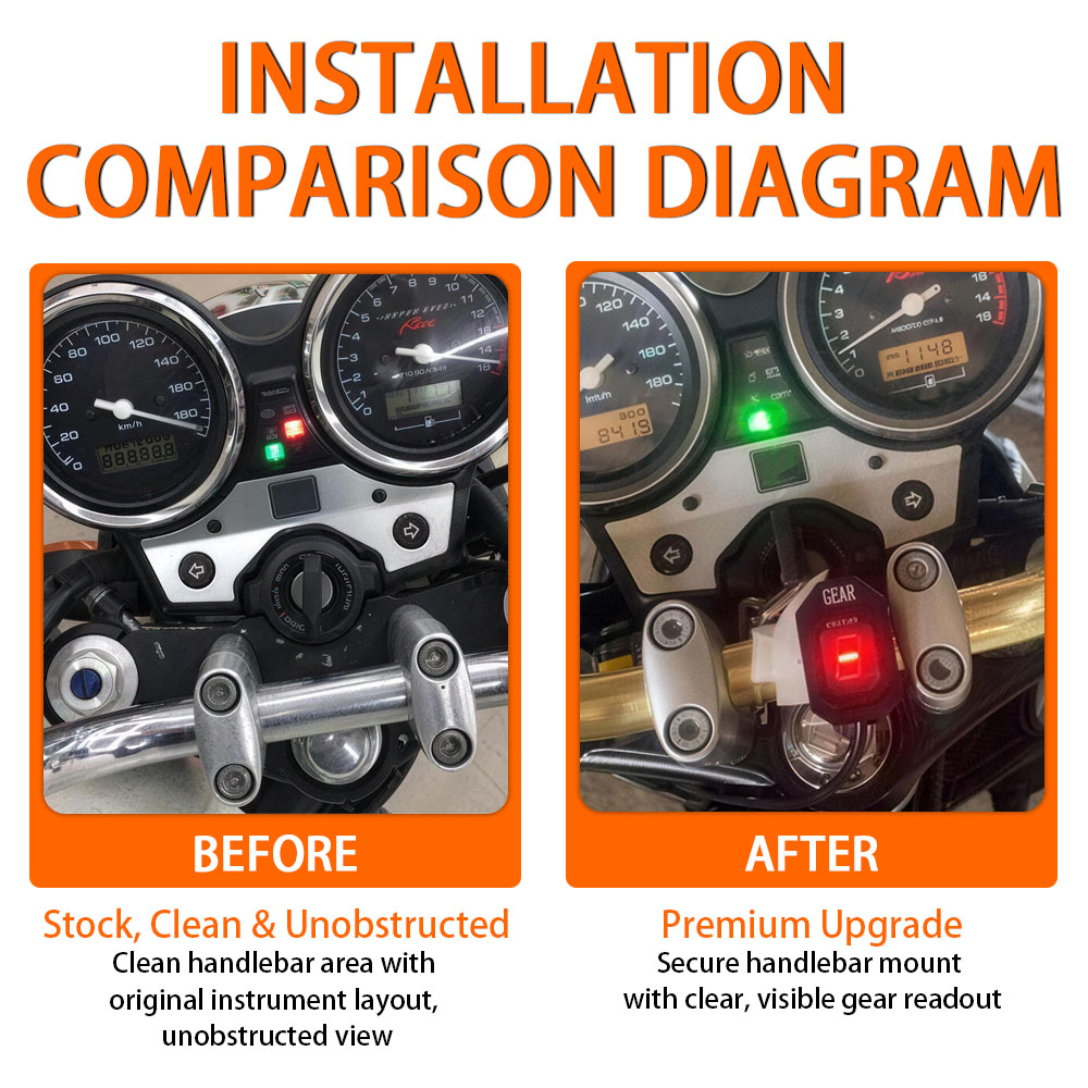 Fit For Universal Motorcycle A – Motorcycle Gear Indicator recenzja i cena