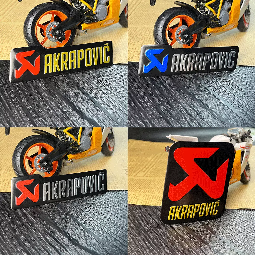 Motorcycle Exhaust Decals, 3D  – Motorcycle Gear Logo recenzja i cena