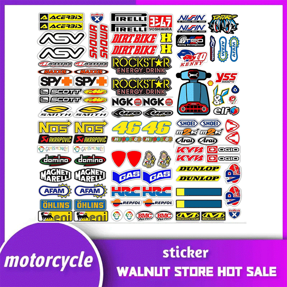 Motorcycle Stickers MotorBike  – Motorcycle Gear Logo recenzja i cena
