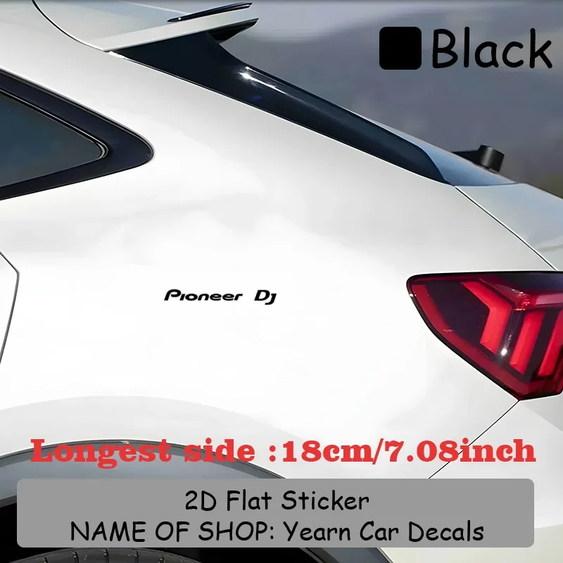 1PC Pioneer DJ Logo Sticker Tr – Motorcycle Gear Logo recenzja i cena