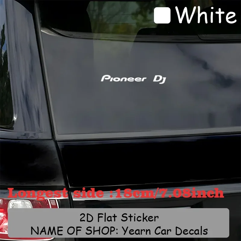 1PC Pioneer DJ Logo Sticker Tr – Motorcycle Gear Logo recenzja i cena