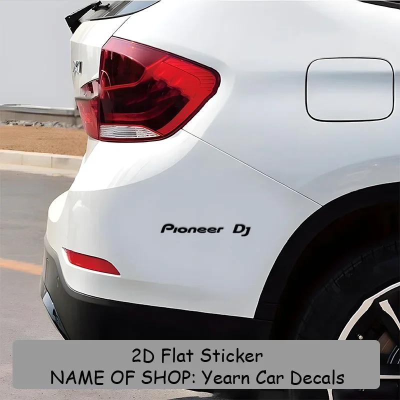 1PC Pioneer DJ Logo Sticker Tr – Motorcycle Gear Logo recenzja i cena