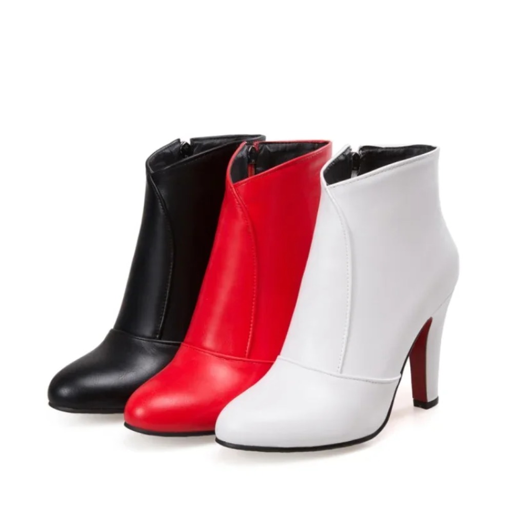 Botas De Mujer Round Toe Ankle – Riding Boot Short recenzja i cena
