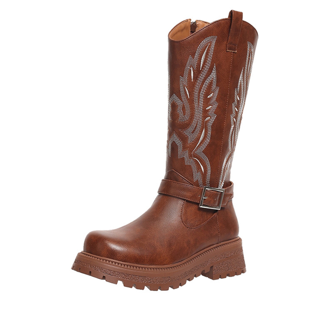 Women Knee High Boots Thick He – Riding Boot Short recenzja i cena