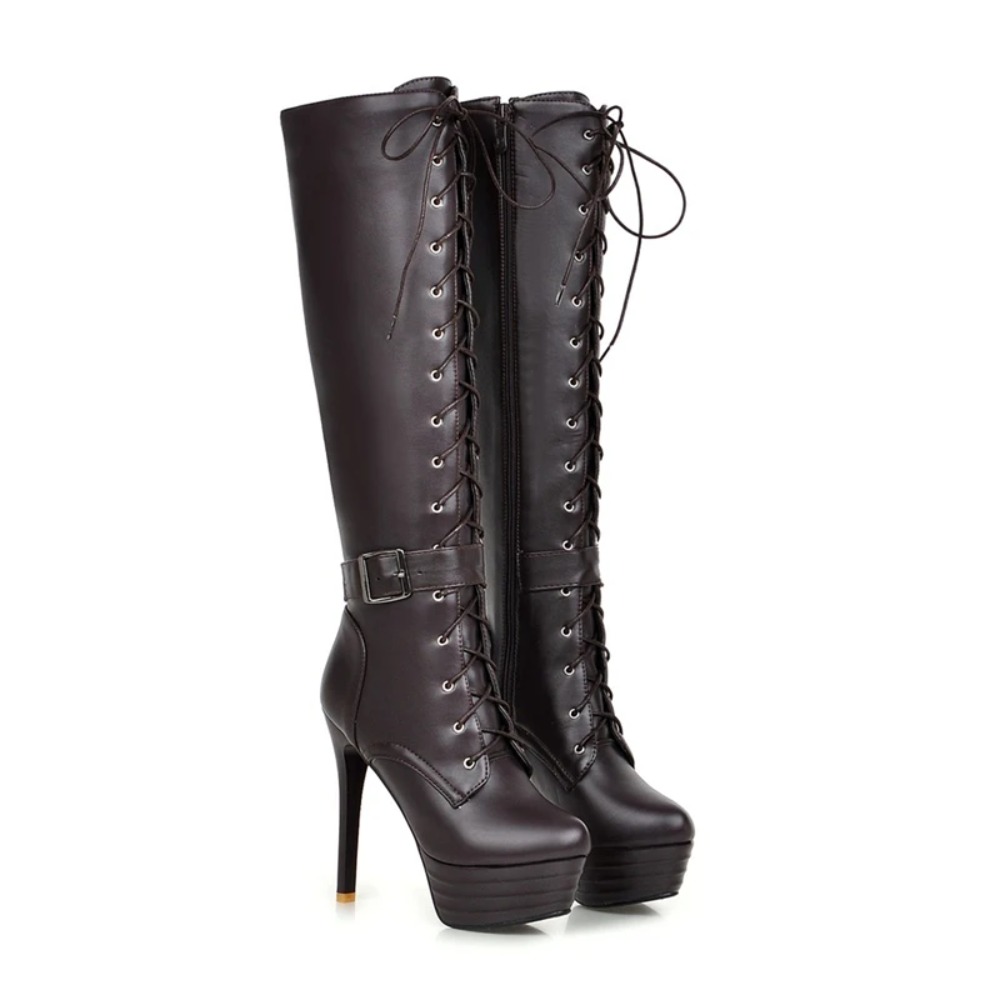 Knee High Boots Womens Botas M – Riding Boot Short recenzja i cena