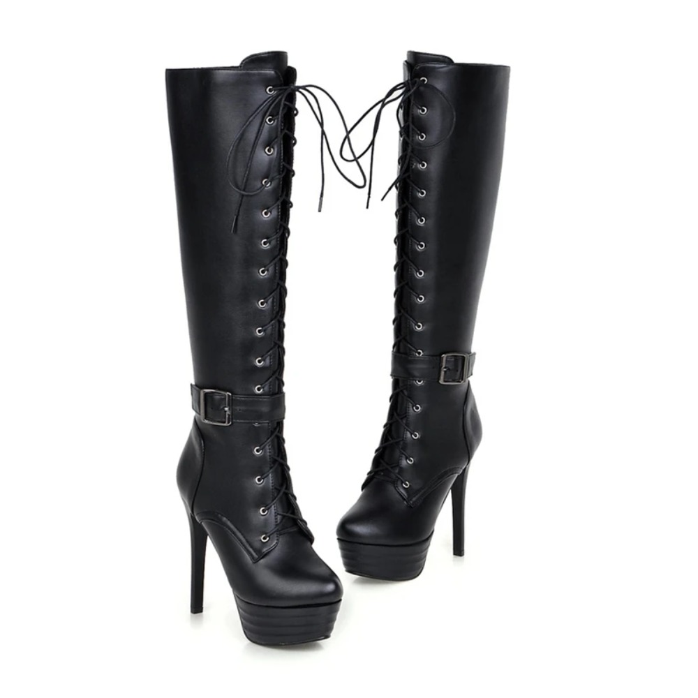 Knee High Boots Womens Botas M – Riding Boot Short recenzja i cena