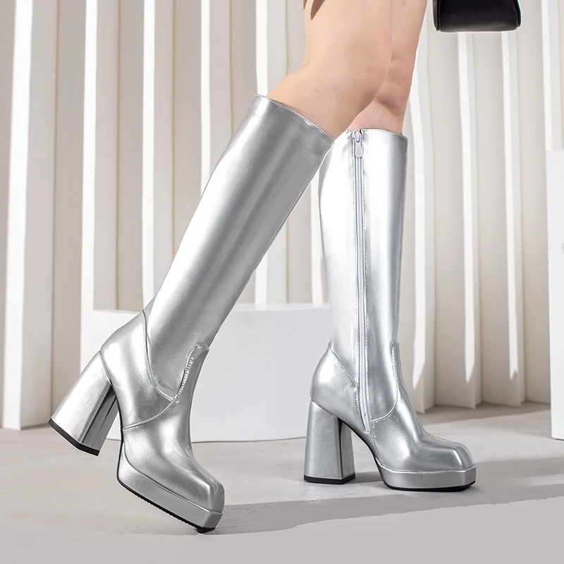Green Winter Women Platform Kn – Riding Boot Short recenzja i cena