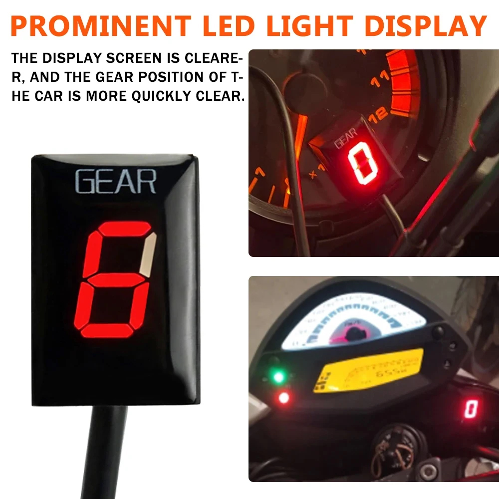 For YAMAHA YZF-R1 YZFR1 YZF-R6 – Motorcycle Gear Indicator recenzja i cena