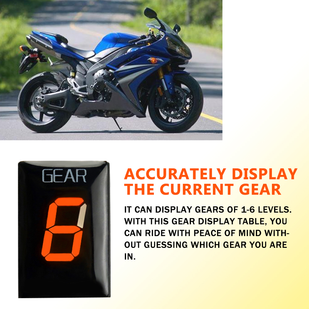 For YAMAHA YZF-R1 YZFR1 YZF-R6 – Motorcycle Gear Indicator recenzja i cena