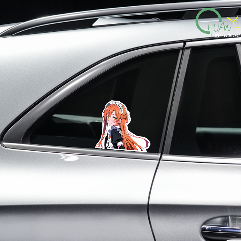 JDM Cute Girl Anime Car Sticke – Motorcycle Gear Equipment recenzja i cena