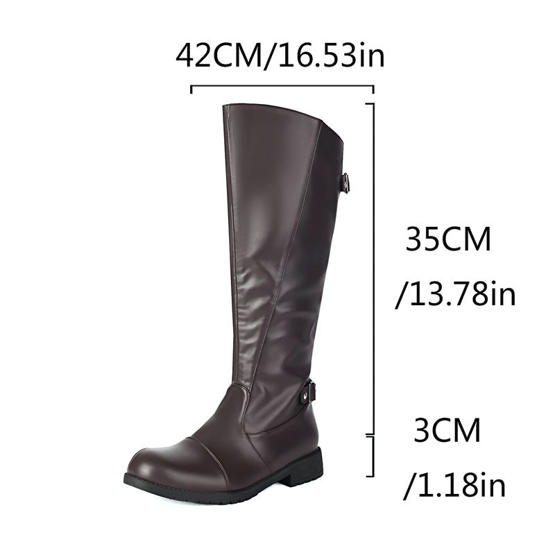 SIMLOVEYO 2025 Casual Men's Kn – Riding Boot Short recenzja i cena
