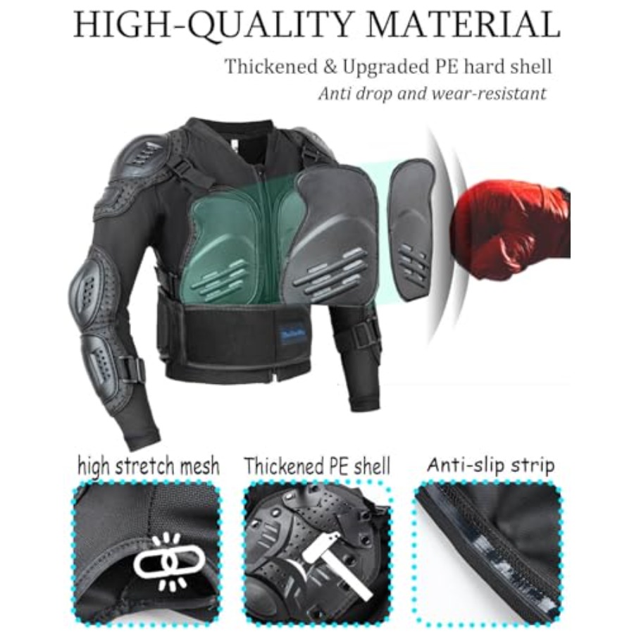 Motorcycle Jacket Armor Suit-D – Motorcycle Gear Jacket recenzja i cena