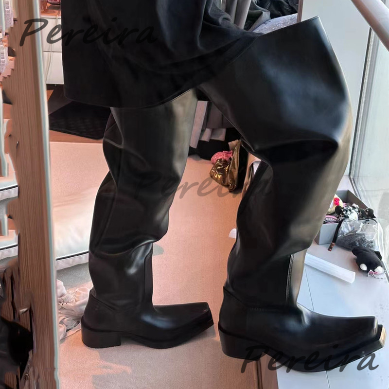 Thick Soled Over The Knee Boot – Riding Boot Short recenzja i cena