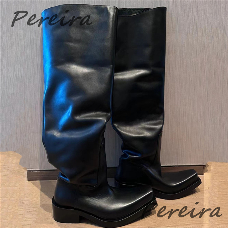 Thick Soled Over The Knee Boot – Riding Boot Short recenzja i cena