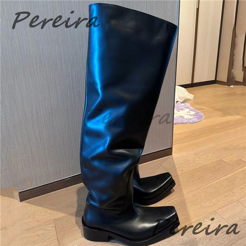 Thick Soled Over The Knee Boot – Riding Boot Short recenzja i cena