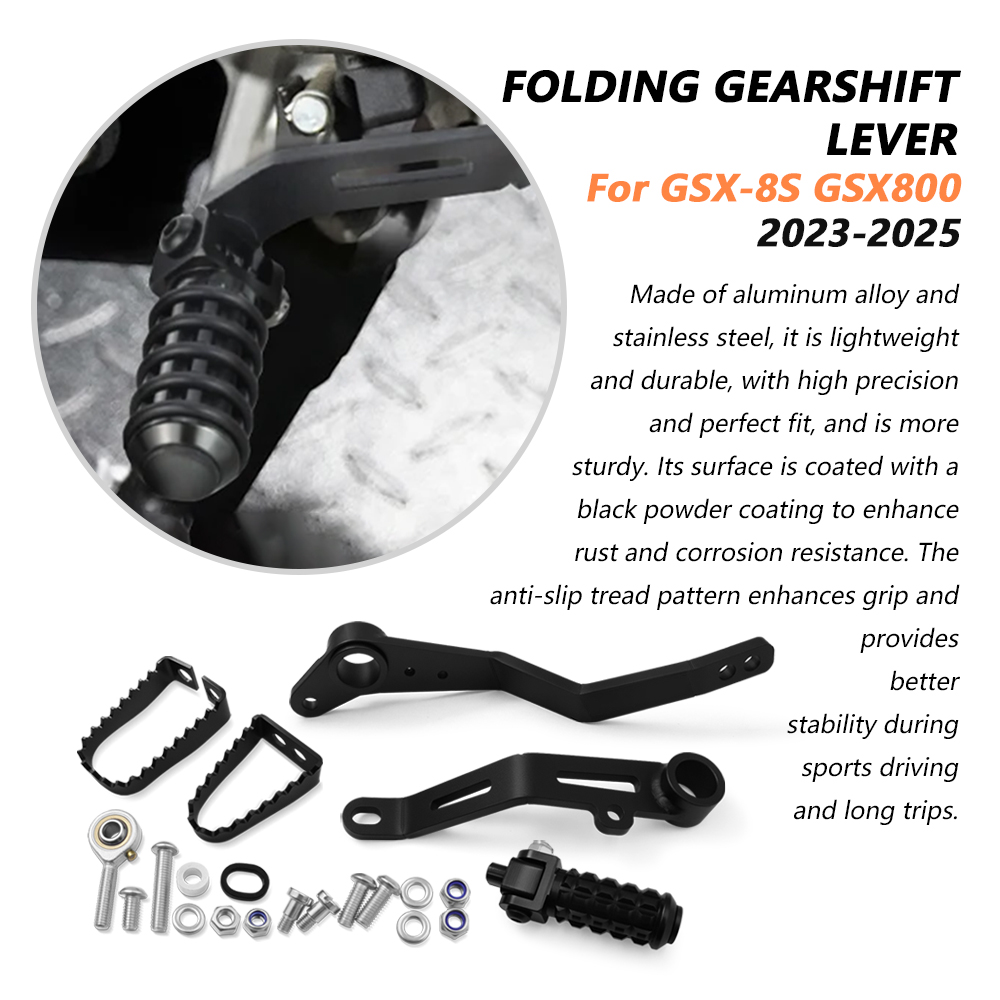 GSX8S GSX 8S New Motorcycle Fo – Motorcycle Gear Pedal recenzja i cena