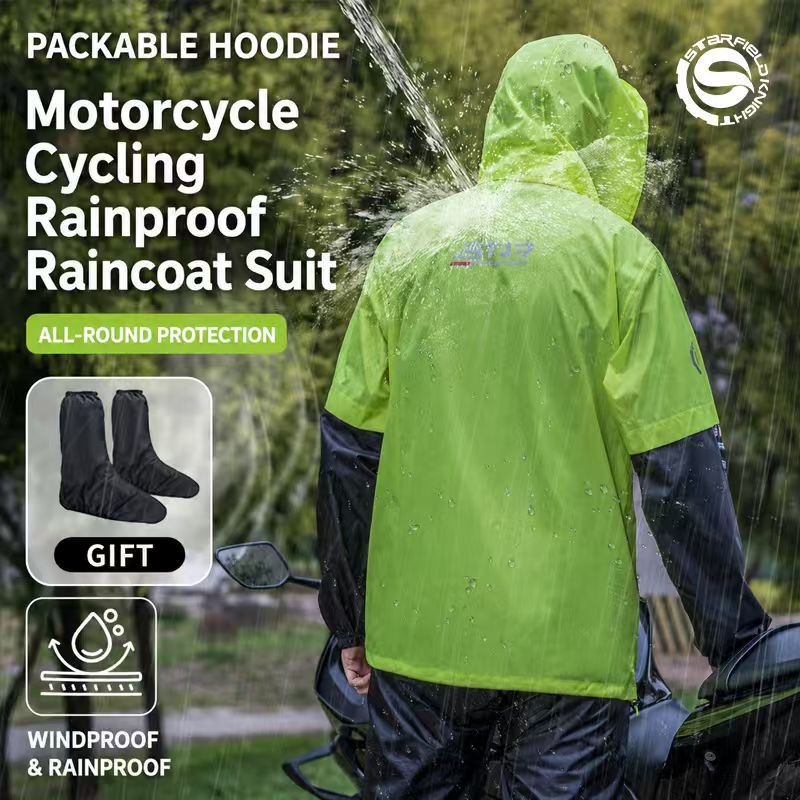 SFK Motorcycle Riding Raincoat – Motorcycle Gear Logo recenzja i cena