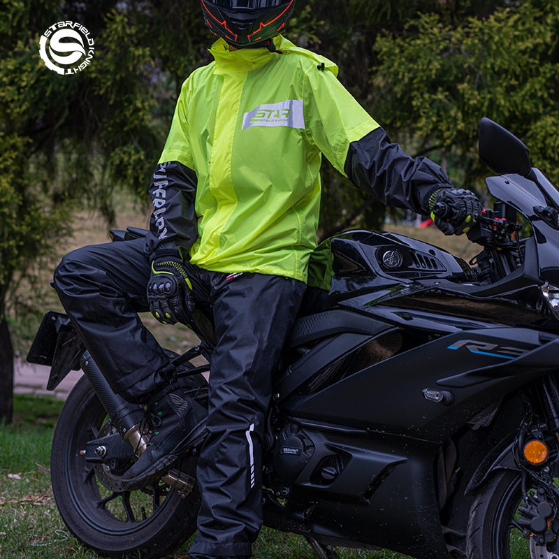 SFK Motorcycle Riding Raincoat – Motorcycle Gear Logo recenzja i cena
