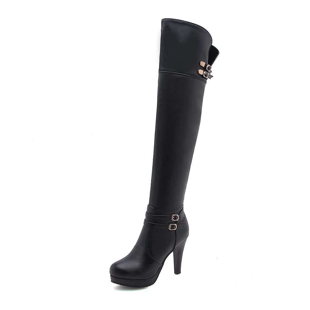 Women Thigh-high Platform Boot – Riding Boot Short recenzja i cena