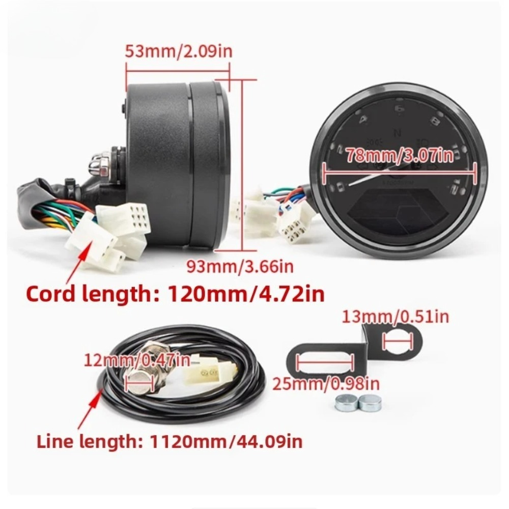 Universal Motorcycle Meter Spe – Motorcycle Gear Indicator recenzja i cena